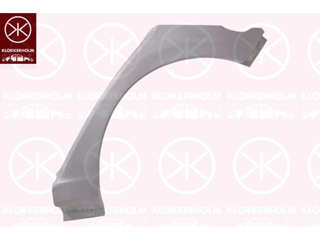 Quarter Panel, 5-drs, Left Rear, Wheel Arch Border, Outer section, Repair Panel