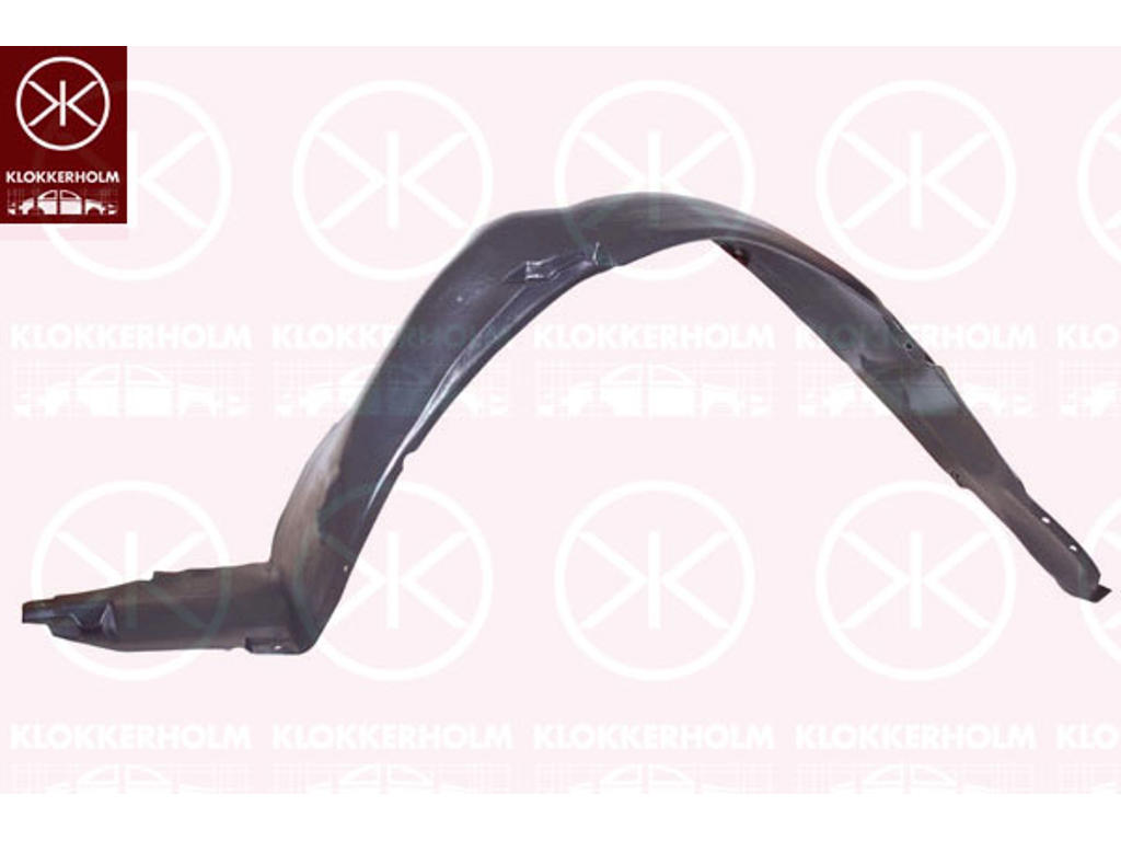 Liner, wheelhouse, Plastic, Right Front