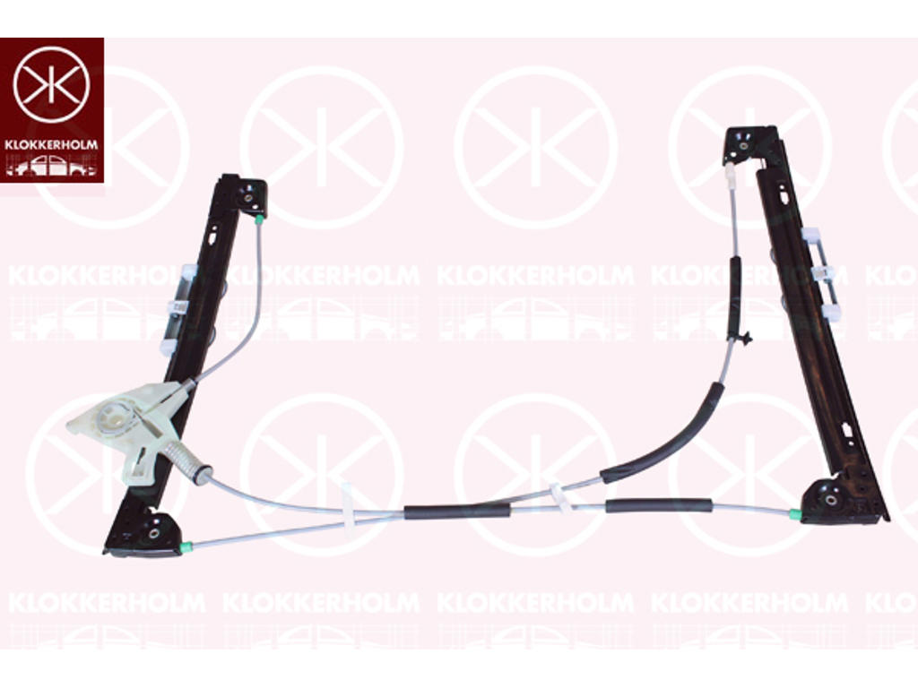 Fönsterhiss, utan elmotor, elektrisk, vänster fram