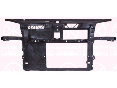 Frontplåt, för fordon utan AC, 430x415, plast, komplett-del