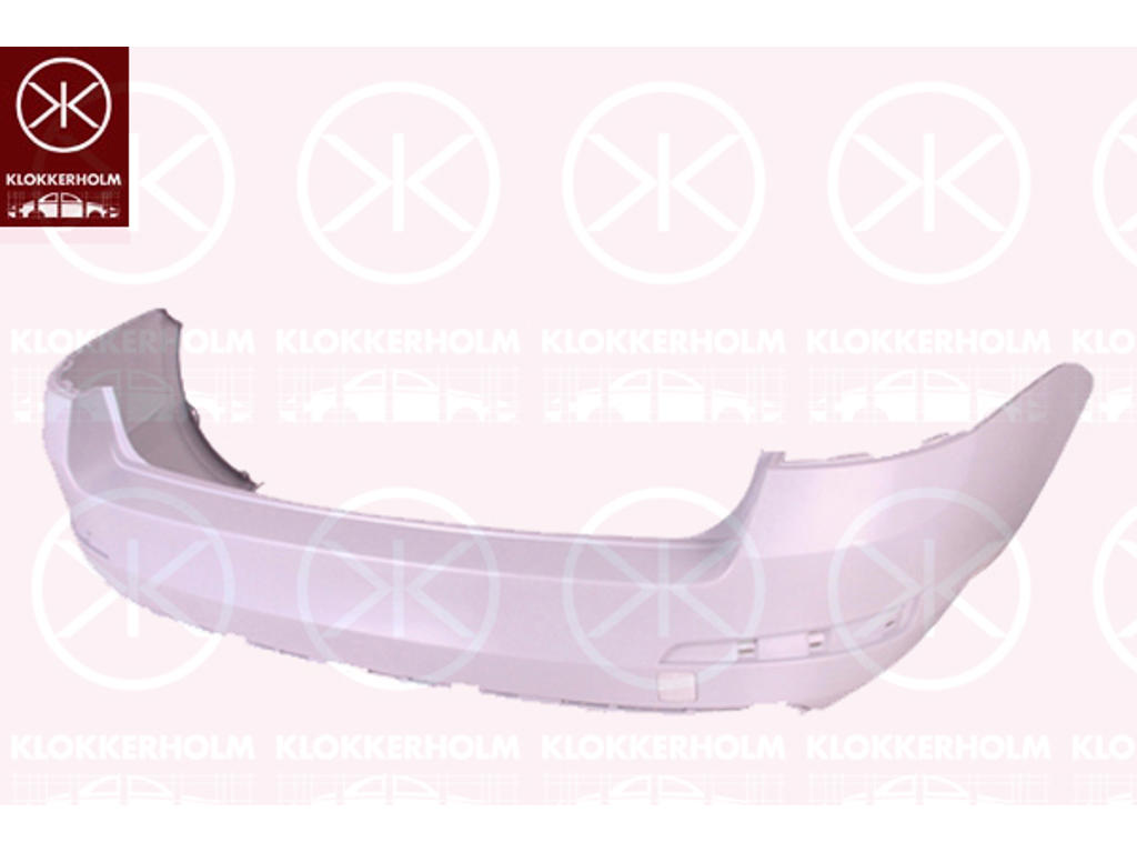 Bumper, Rear, Smooth