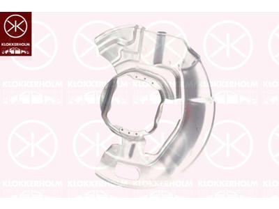 Bromssköld, framaxel höger, aluminium