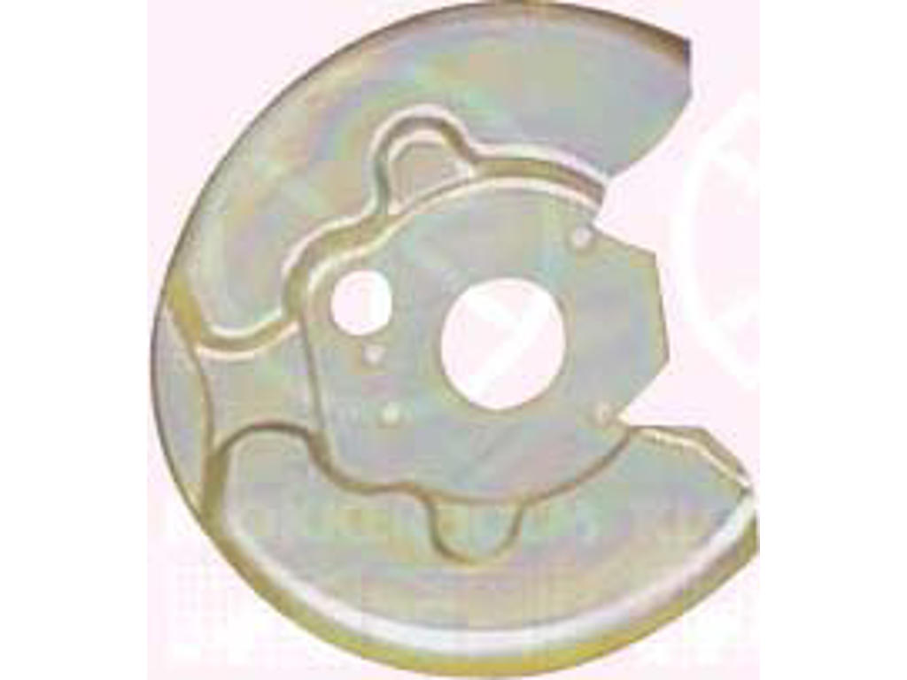 Bromssköld, framaxel höger, för fordon med ABS, Diameter 1/diameter 2 [mm]: 295/53, förzinkad