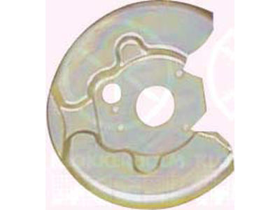 Bromssköld, framaxel höger, för fordon med ABS, Diameter 1/diameter 2 [mm]: 295/53, förzinkad