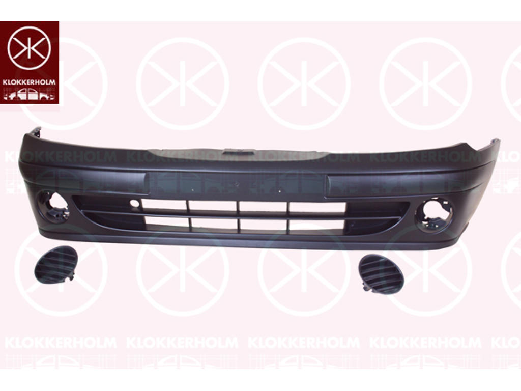 Bumper, w/primer, Front