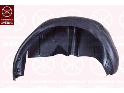 Liner, wheelhouse, Plastic, Right Rear