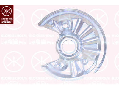 Bremseskjold, bremseskive, høyre bakaksel, for bremseskive diameter [mm]: 300, for bremseskive diameter [mm]: 310, Diameter 1/ diameter 2 [mm]: 330/55, galvanisert