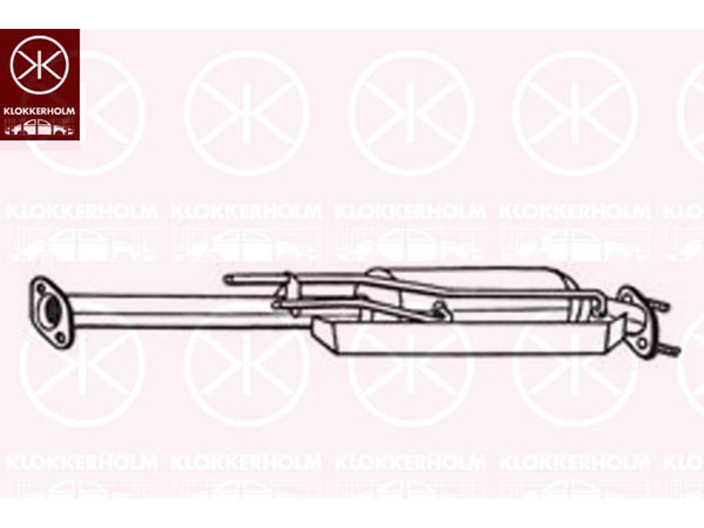 Soot/Particulate Filter, exhaust system, Euro 5, Cordierite, with accessories