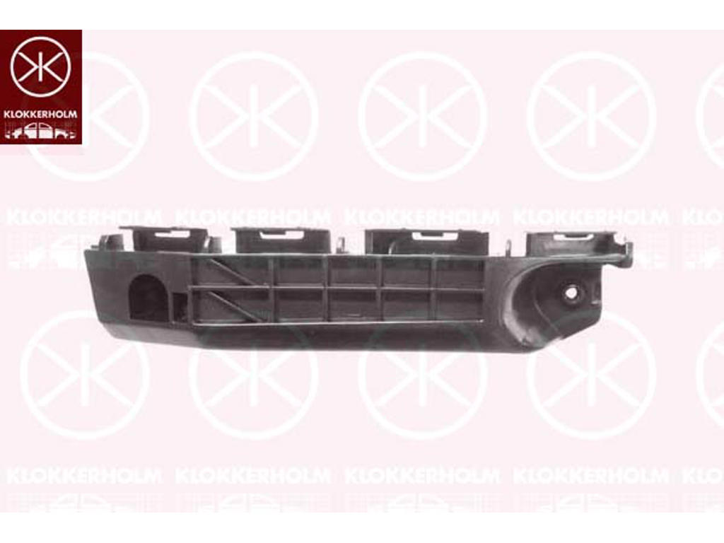 Mounting Bracket, bumper, Plastic, Right Front