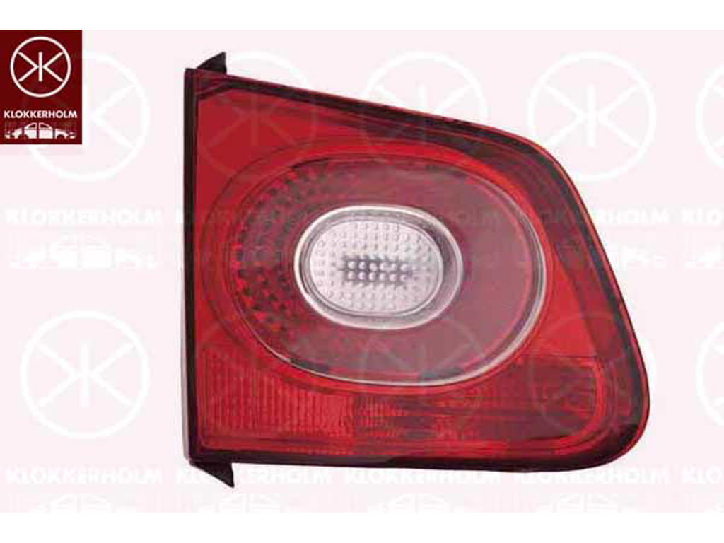 Tail Light Assembly, Left, Inner Section, without bulb holder