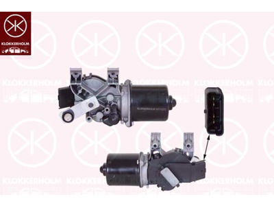 Wiper Motor, Front, Voltage [V]: 12