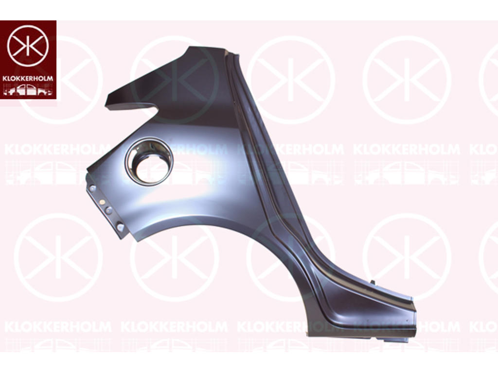Quarter Panel, 5-drs, Full Body Section, Right Rear