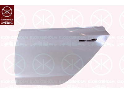 Door, body, Aluminium, Full Body Section, Left Rear