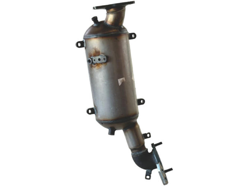Sot-/partikelfilter, avgassystem, Material: Cordierit (Iolit), med monteringsdelar, Euro 4