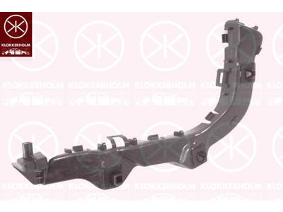 Mounting Bracket, bumper, Plastic, Left Rear