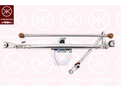 Wiper Linkage, Front, Set, for left-hand drive vehicles