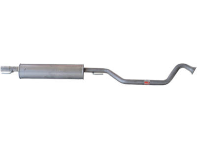 Centre Muffler, See accessories list for additionally required parts:  