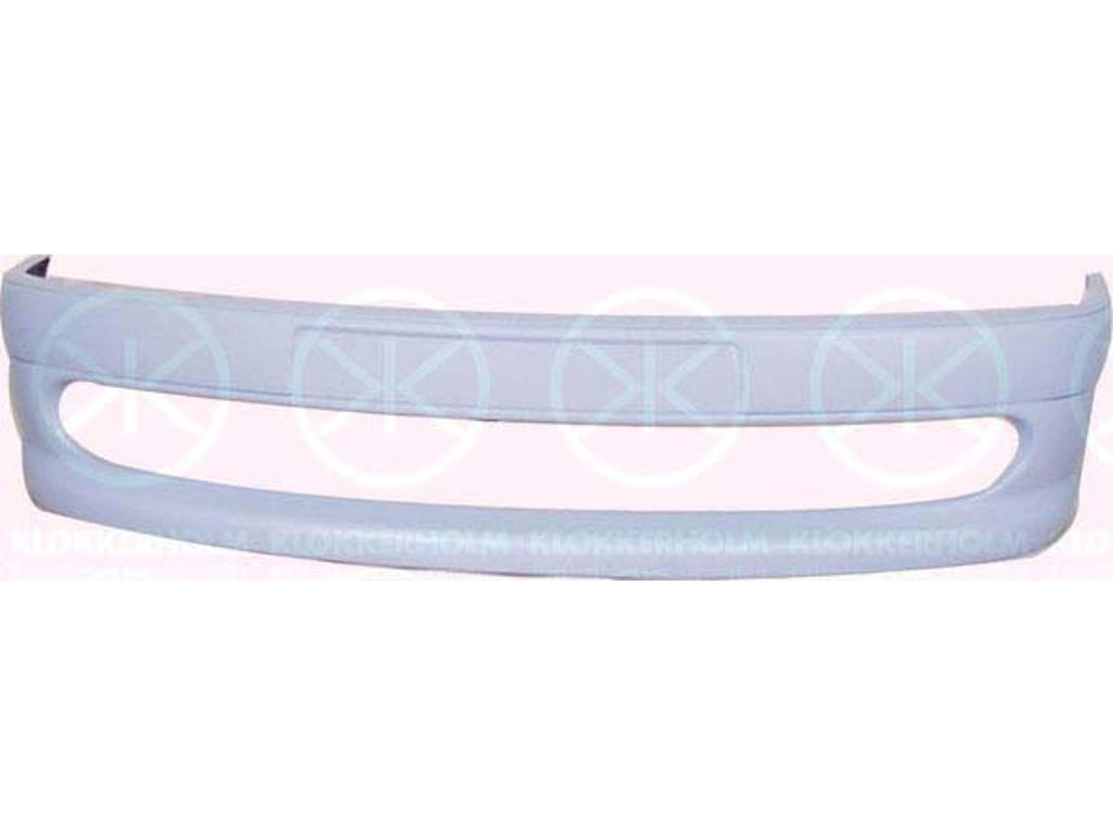 Stötfångare, m/grundlack, Fram