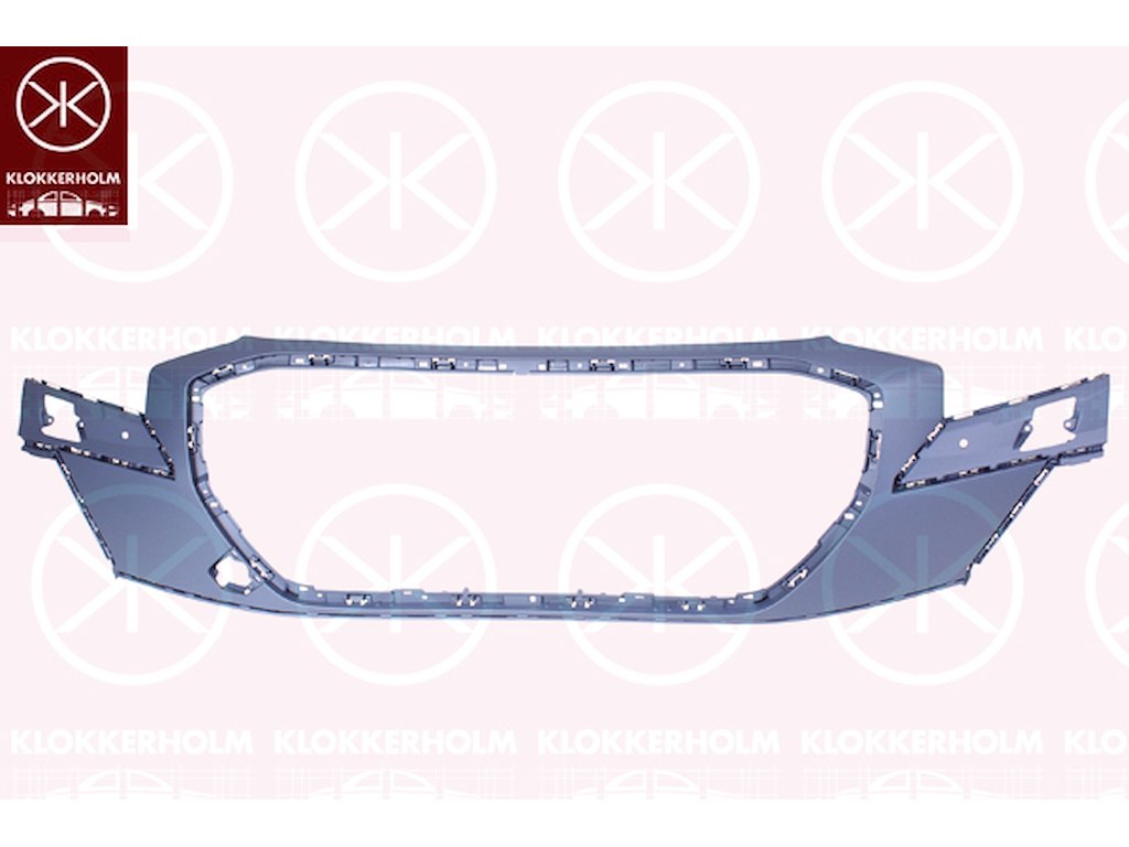 Stötfångare, m/grundlack, Fram, Version: S-LINE