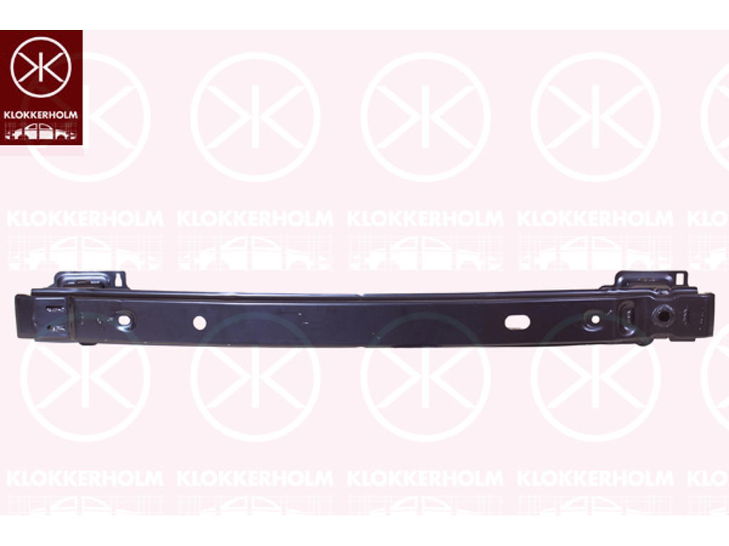 Support, bumper, Rear, Steel