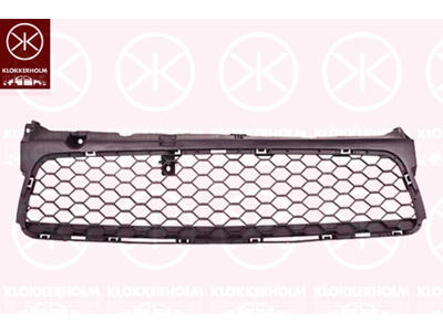 Ventilation Grille, bumper, Front, black