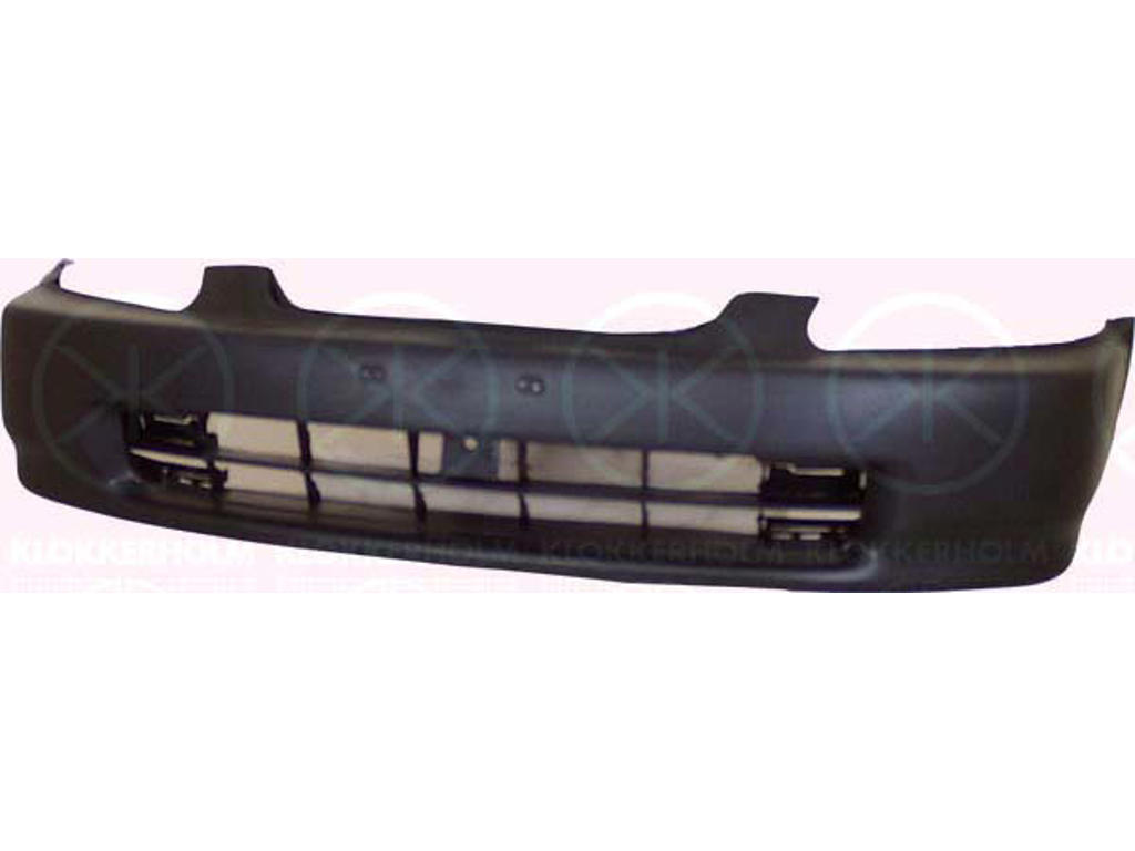 Stötfångare, utan förstärkning, Fram, svart