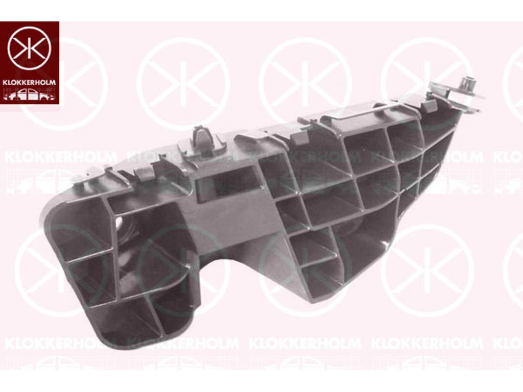Mounting Bracket, bumper, Plastic, Left Front