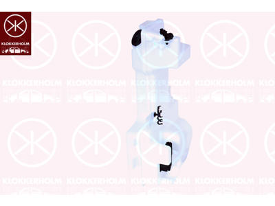 Washer Fluid Reservoir, window cleaning, with pump
