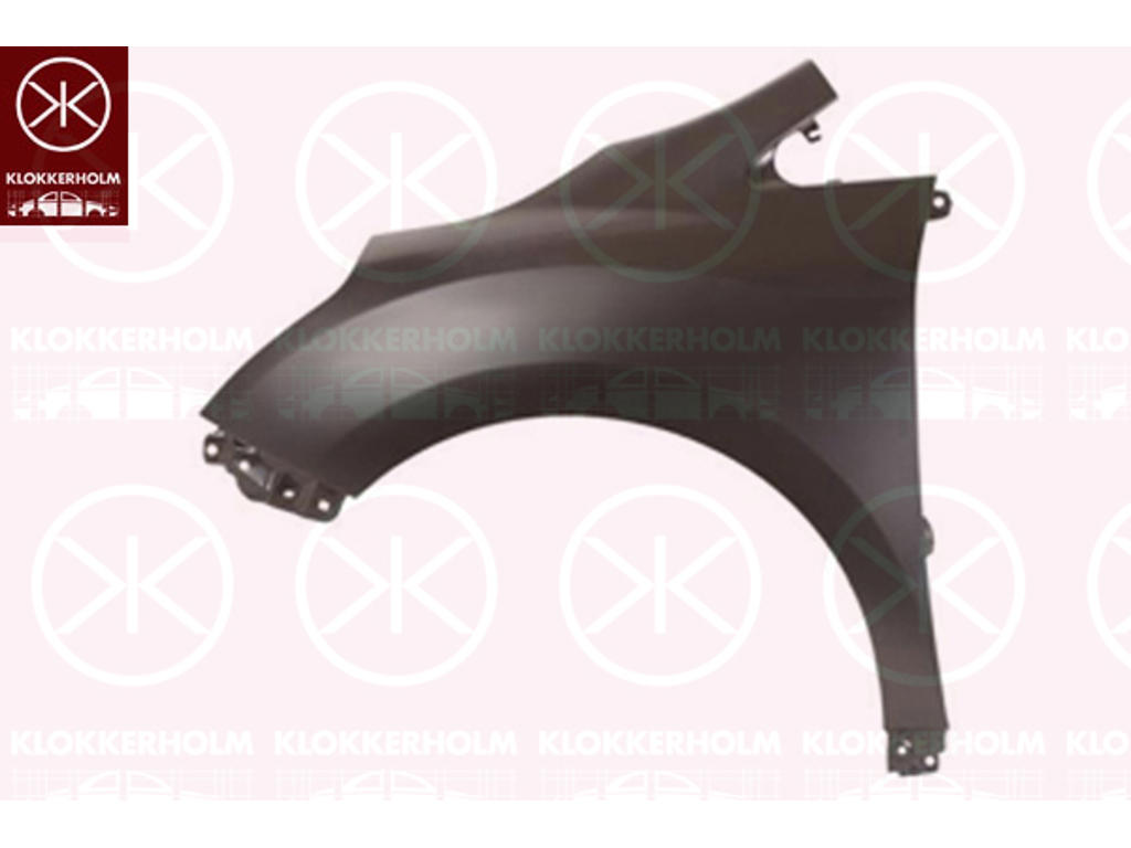 Wing, Right Front, without hole for direction indicator