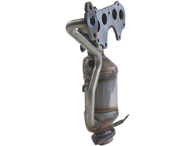 Catalytic Converter, with mounting parts, Emission Standard: Euro 6