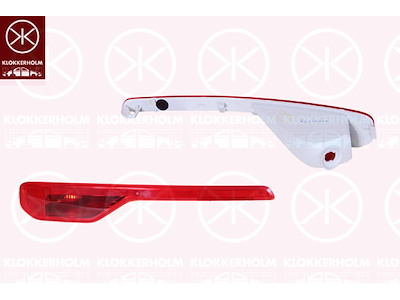 Ködzárófény, Lámpatartóval, jobb