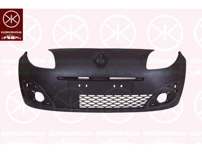 Bumper, w/primer, BASIC, Front