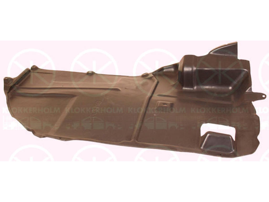 Kryt motoru, spodní cást, vnejší,namontovaná mechanická prevodovka