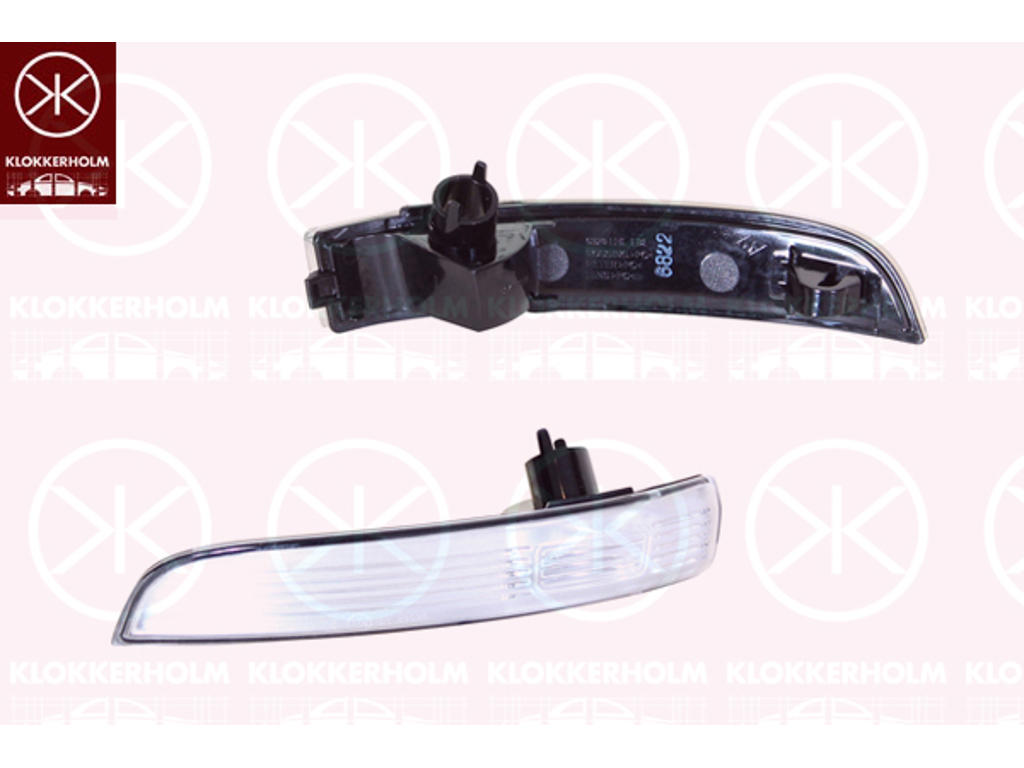 Direction Indicator, Left, Exterior Mirror