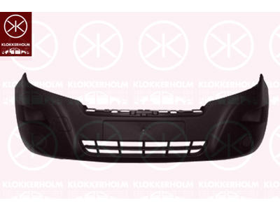 Bumper, Front, black