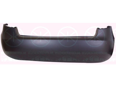 Bumper, w/primer, Rear