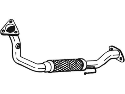 Exhaust Pipe, See accessories list for additionally required parts:  