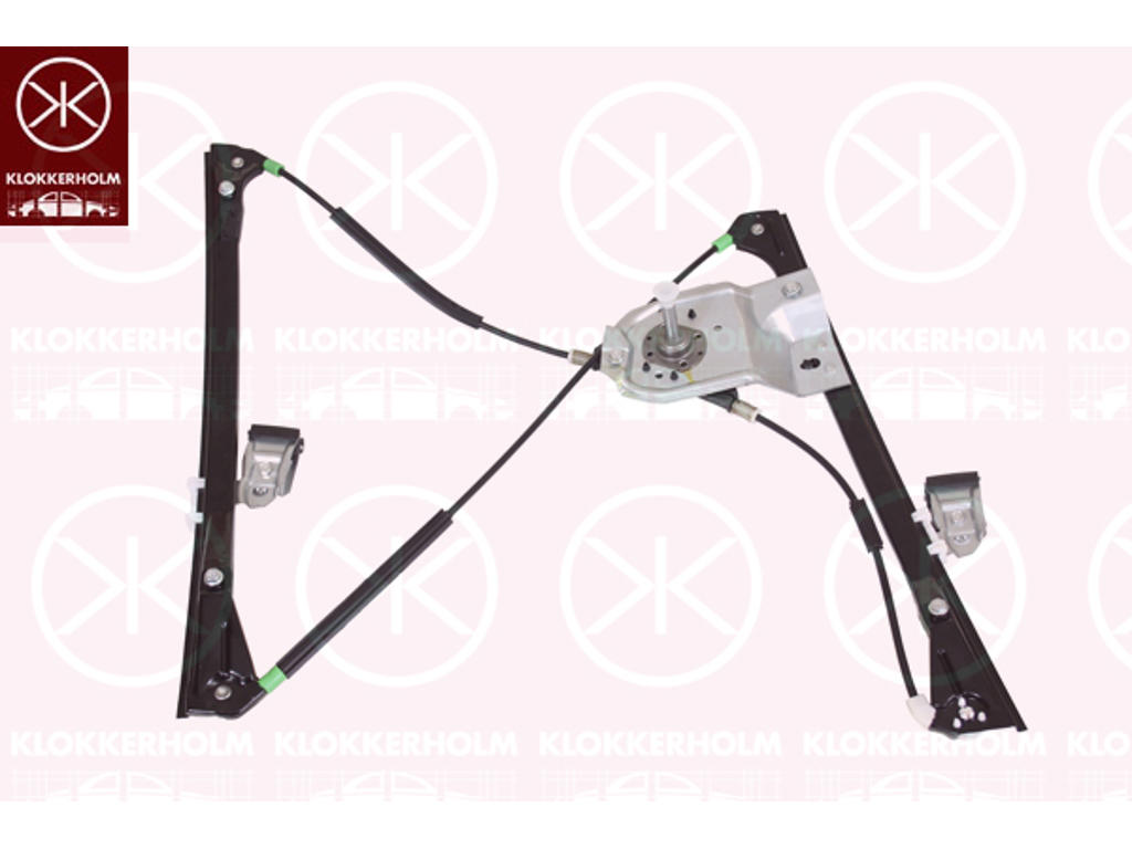Window Regulator, 4-dr, OE-type, Manual, Right Front