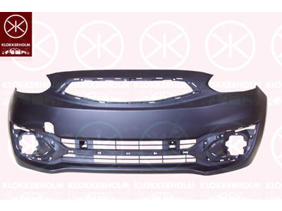 Bumper, Partial primed, Voor