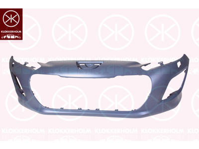 Bumper, Front, with hole(s) for washer nozzle, w/primer