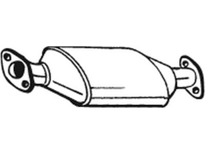Catalytic Converter, with mounting parts, Emission Standard: Euro 1, Emission Standard: Euro 2