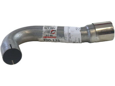 Exhaust Pipe, See accessories list for additionally required parts:  