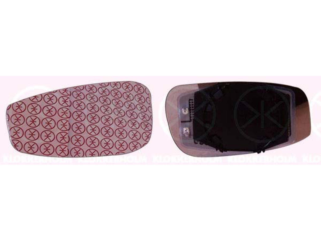 Mirror Glass, exterior mirror, Convex, Heatable, Right