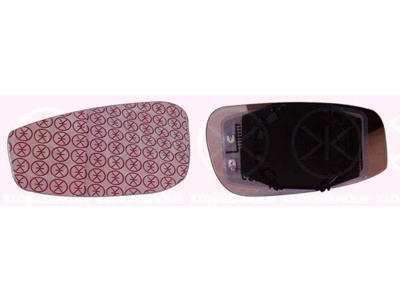 Mirror Glass, exterior mirror, Convex, Heatable, Right