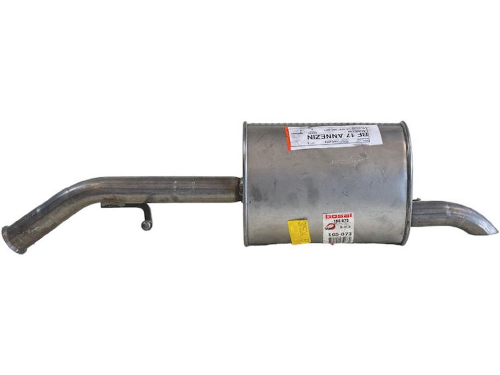 Bakre ljuddämpare, Ytterligare artiklar som behövs se tillbehörslista:  