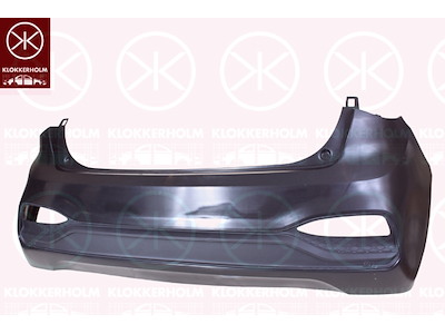 Bumper, Rear, Smooth