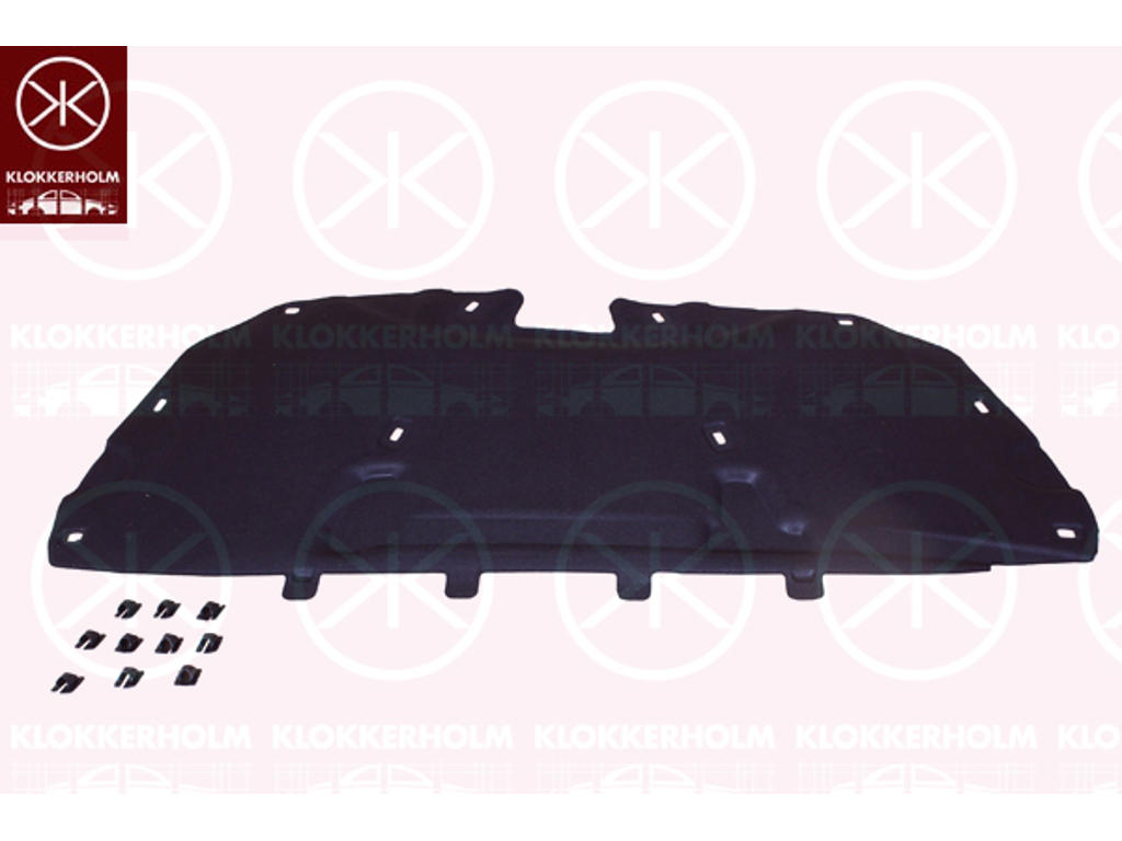 Ljuddämpning, motorrum, mellandel, Position: Motorhuv