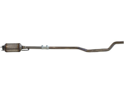 Soot/Particulate Filter, exhaust system, Material: Cordierite, with mounting parts, Euro 4