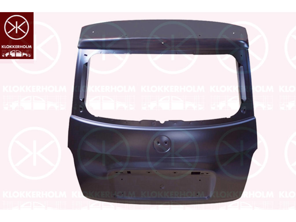Boot-/Cargo Area Hatch, for vehicles with spoiler, Full Body Section