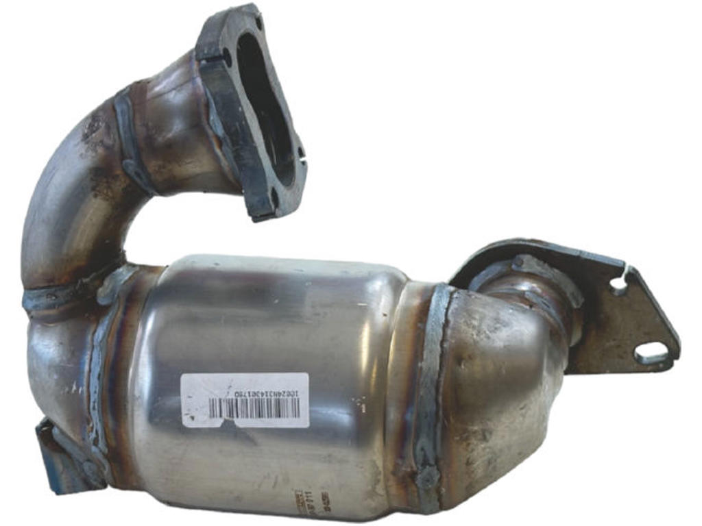Catalytic Converter, with mounting parts, Euro 4